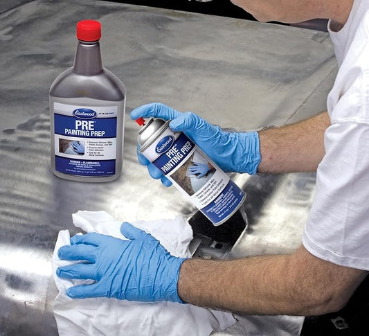 Eastwood Silicone Surface Preparation Wax Polish Grease Dirt Remover | Automotive Painting Pre-Prep Spray Solution | Easy to Use Spray On Application