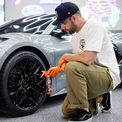 NITRO V7 Spray - 7H Ceramic Coating Spray with Proprietary XiO2™ Formula Creates Tri-Molecular Bond - 1+ Year of Hydrophobic, Self Cleaning Protection & High-Gloss Shine - Easy Application