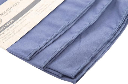 Fuller Brush 182 Specialty Suede Microfiber Cleaning Cloths – 3-Pack – Lint-Free, Non-Abrasive, Reusable & Machine Washable – for Wet or Dry Use on Glass, Wood, Leather & More