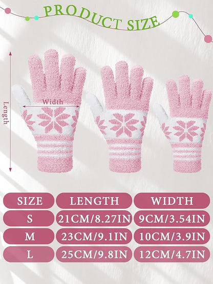 Patelai 3 Pairs Microfiber Plant Dusting Gloves Leaf Cleaning Gloves for Indoor Plants, Blinds, Furniture, House(Yellow, Pink, Blue, White,Medium)