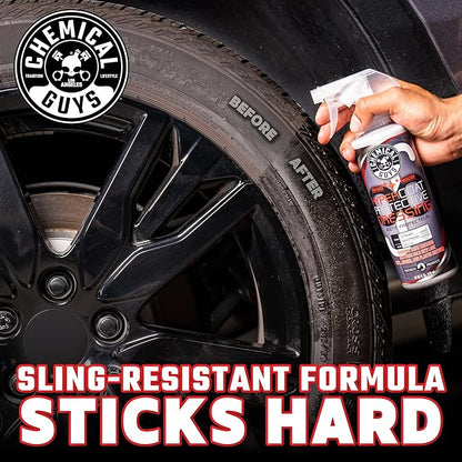 Chemical Guys TVD111 G6 HyperCoat High Gloss Coating Protectant Sprayable Dressing (Works on Vinyl, Rubber, Plastic, Tires and Trim) Safe for Cars, Trucks, Motorcycles, RVs & More, 128 fl oz (1 Gal)