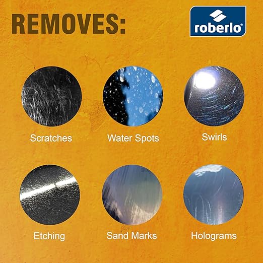 ROBERCAR C900 High Cut Liquid Compound - 250ML Advanced Buffing Compound, Cutting Compound, and Polishing Compound for Automotive, High Performance Rubbing Compound