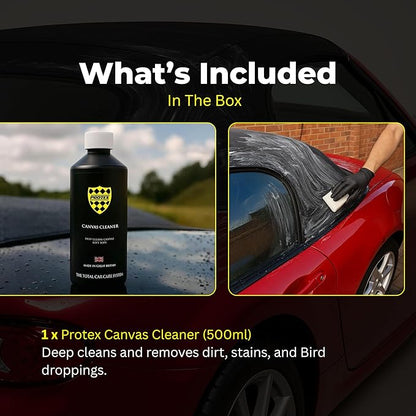 PROTEX Convertible Soft Top Canvas Cleaner 500ml - Deep Cleans