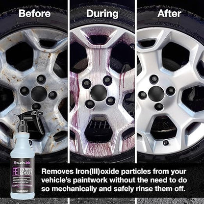 Suds Lab FE Iron Particle Remover, Fallout Rust Remover Spray for Car Detailing, Safe on Car Paint, Motorcycle, RV & Boat Finishes 32 oz.