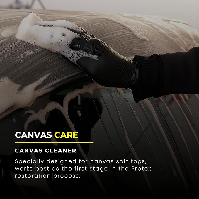 PROTEX Convertible Soft Top Canvas Cleaner 500ml - Deep Cleans