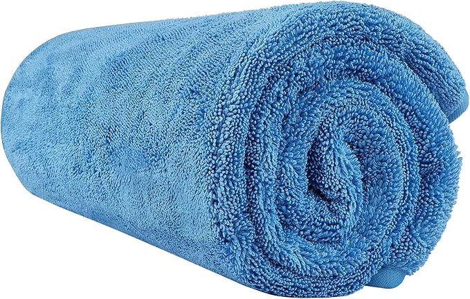 HOMEXCEL Car Drying Towel (36"x 24"), 1200GSM Ultra Absorbent Car Cleaning Cloth, Streak-Free Microfiber Drying Towel, Great for Cars, Trucks, SUVs, RVs, Motorcycles
