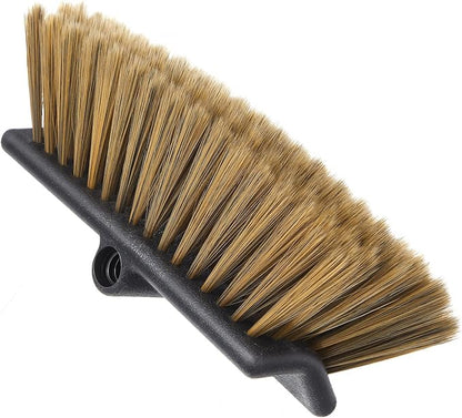 Boar's Hair Car Wash Brush 10 in Synthetic Bristles Safely Lifts Dirt Premium Curved Bristles Soft, Scratch-Free Cleaning Durable & Versatile for Cars, Trucks & Rvs