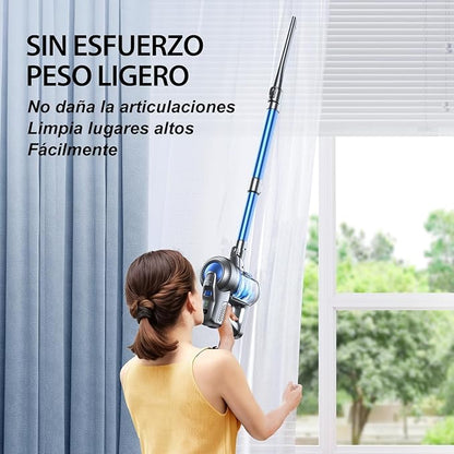 Greenote Cordless Vacuum Cleaner, 22Kpa Powerful Suction, 190W Strong Brushless Motor with 6 in 1 Lightweight Stick Vacuum, 30 Min Max Runtime Rechargeable Vacuums for Home Pet Hair Carpet Hard Floor