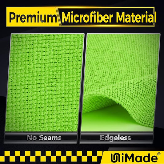 Microfiber Cleaning Cloth, 24 Pack Reusable Microfiber Towels for Cars Lint Free Cleaning Shop Towel Rags for Home Kitchen Automotive Bar Mechanic Restaurant Garage, 11"x 12", Multicolor