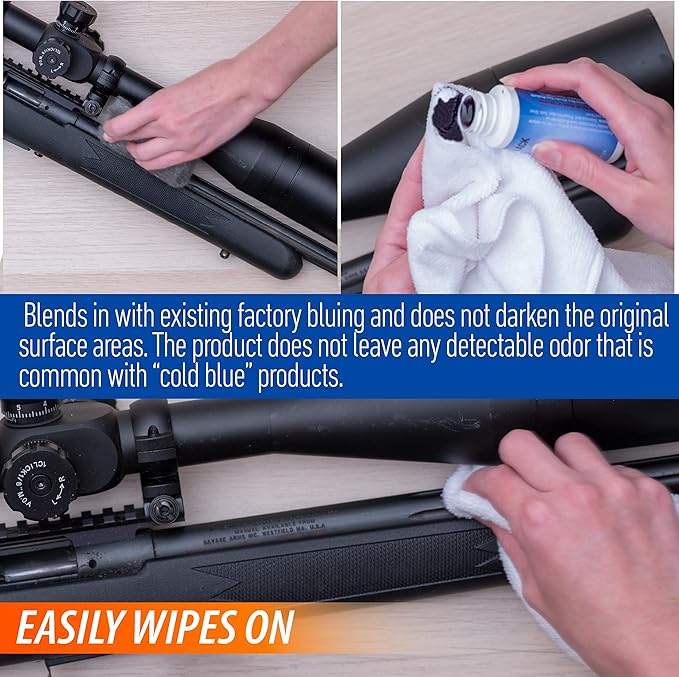 Blue Wonder Gun Black - 2 oz Firearm Refinishing Kit
