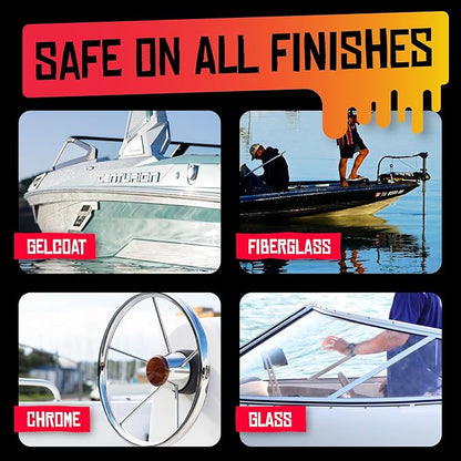 Boat Juice Protection Boat Ceramic Coating Spray - Marine Ceramic Coating for Boats, Ceramic Boat Wax Spray, Marine Wax for Boats - Boat Cleaner, Boat Cleaning Supplies, Boat Accessories