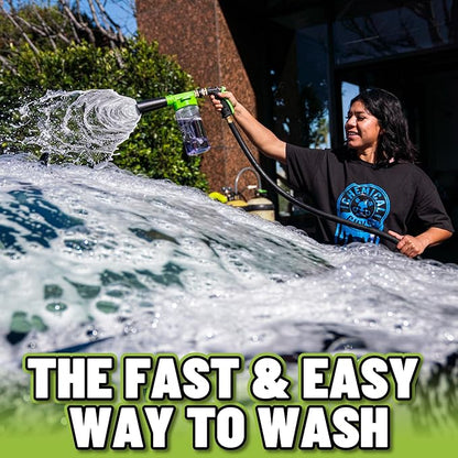 Chemical Guys TORQ Foam Blaster 6-Foaming Car Wash Attachment,Easy to Use,Sprays Thick Suds for Safe Washing Trucks,SUVs,Motorcycles, Vs& Other Vehicles -Works with Standard Garden Hose(Pack of 6)