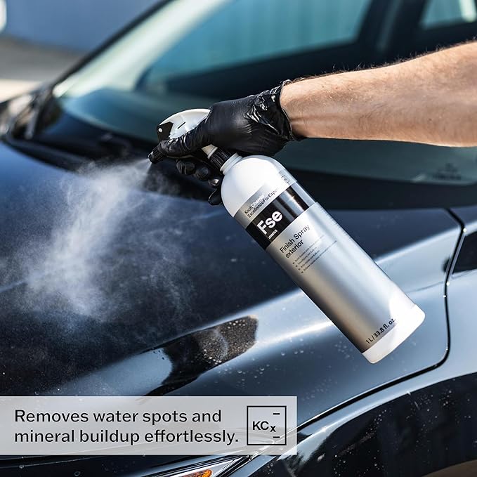 KOCHCHEMIE - Finish Spray Exterior Quick Detailer with Limescale Remover - Cleans, Maintains, and Preserves External Vehicle Surfaces, Glass, and Plastics; Ideal for Quick Finishing (1 Liter)