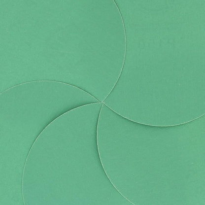 Dura-Gold Premium 6" Green Film PSA Sanding Discs - 150 Grit (Box of 25) - Self Adhesive Stickyback Sandpaper for DA Sanders, Finishing Medium Cut Abrasive - Sand Automotive Paint, Woodworking Wood