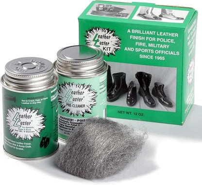 Skin Revolution Leather Luster Patent Leather Polish, Cleaner and Conditioner | Made in the USA, 4oz