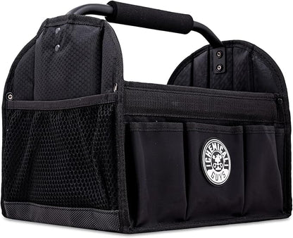 Chemical Guys Quick Load Collapsible Detailing Car Caddy Organizer & Storage – Portable Wash and Garage Organizer for Supplies, Tools and Accessories – Durable Black Design for Cars, Trucks & Home | Quick Load, Collapsible, For Cars, Trucks, SUVs, RVs
