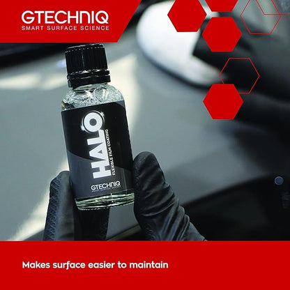 Gtechniq Halo Flexible Film Coating for Cars, 1 fl oz | Chemically-Bonding Formula Protects PPF and Vinyl, Repels Dirt, Prevents Staining, for Gloss, Matte or Satin Finishes, Lasts up to 2 Years
