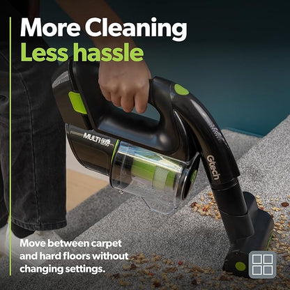 Gtech Multi MK2 K9 Cordless Handheld Vacuum Cleaner - Portable Vacuum Cleaner for Car, Home, and More - Reinforced with Lightweight Aluminum - Rechargeable - Pet Vacuum