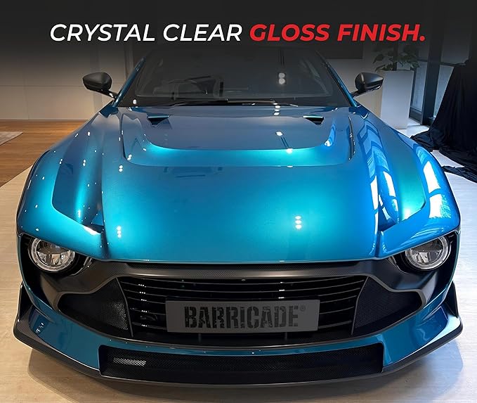 VViViD Barricade Premium 8 Year Clear Gloss Paint Protection Film (72" x 59") (6ft x 59")