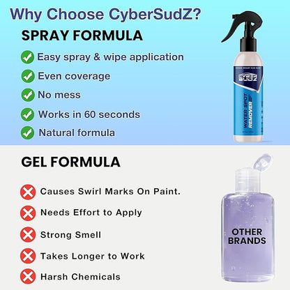 Water Spot Remover For Cars - Water Stain Remover for Glass, Metals, Plastic & Paint - Natural Ingredients Safe for Cars, Home, Truck, Motorcycles & Boats, Made in USA, 16 fl. oz.