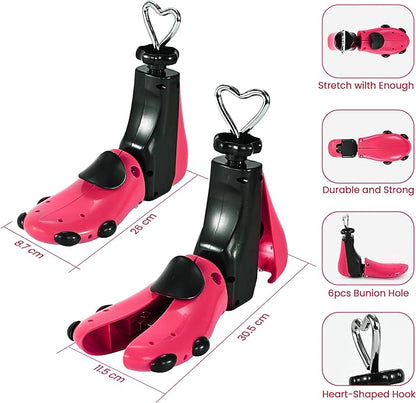 WANNUOQI Shoe Stretcher For Women Men,Boot Stretcher Women Men,Shoe Expander Widener Stretch Length Width