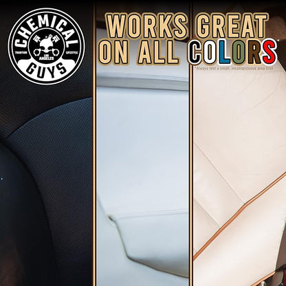 Chemical Guys Leather Cleaner, Colorless and Odorless for Car Interiors, Furniture, Boots, and More (Works on Natural, Synthetic, Pleather, Faux Leather and More), 32 fl oz - SPI_208_32