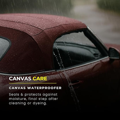 PROTEX Convertible Soft Top Care Kit with Canvas Cleaner & Waterproofer - 500ml, THE COMPLETE CARE KIT