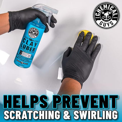 Chemical Guys CLAY_BLOCK_KIT Clay Block V2 and Clay Luber, Clayblock and Clay Super Lube, 16 fl oz