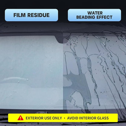 5-Sec Water Spot Remover for Cars - Streak-Free Windshield Cleaner with 45-Day Rain Protection, Safe on Tint/Trim (2)