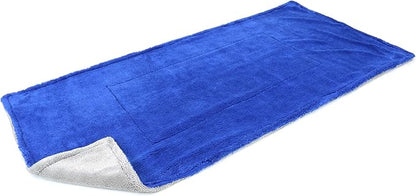 Autofiber Amphibian Drying Towel Blue and Gray - 20" x 40"