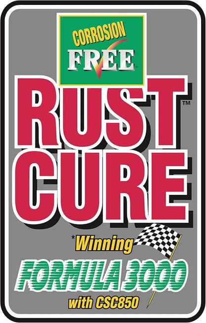 Corrosion Free Rust Cure Formula 3000 – 5 Gallon Pail – No-Drip Rust Inhibitor & Undercoating for Cars, Trucks, Tractors, Snowblowers, Lawn Mowers – Stops & Prevents Rust