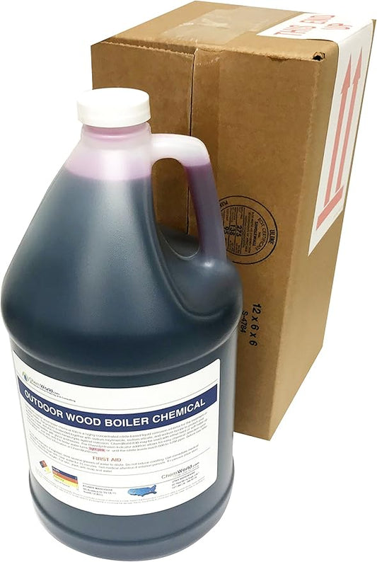 ChemWorld Boiler Rust Inhibitor - Wood Boiler Chemical - 1 Gallon - Treats 250 to 500 gallons of Fresh Water