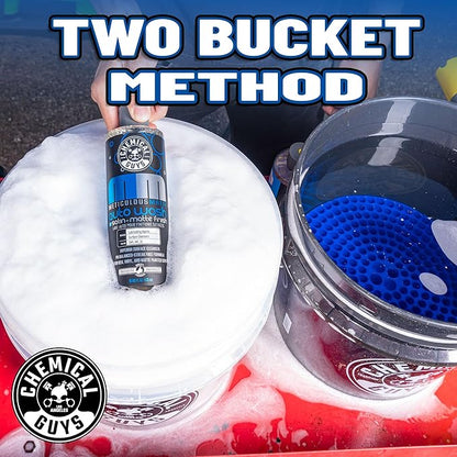 Chemical Guys CWS 995 1602 Meticulous Matte Car Wash Soap (for Foam Cannons, Foam Guns or Bucket Washes) Safe for Satin & Matte Finish Paint, 16 fl oz (2 Pack), Fruity Bubble Gum Scent