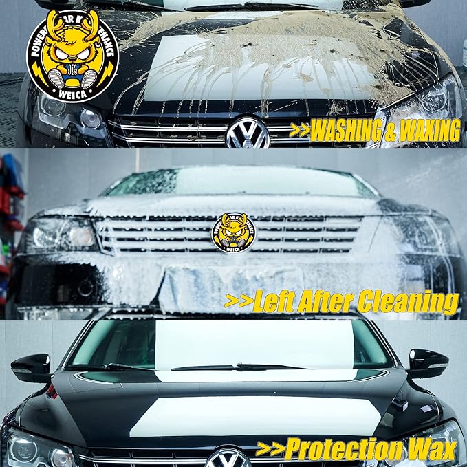 Black Car Shampoo - Deep Gloss Enhancer for Dark Vehicles, pH Safe for PPF/Ceramic Coated Surfaces, 16.9 fl oz