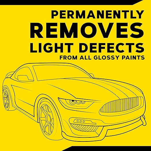 Meguiar's M205 Mirror Glaze Ultra Finishing Polish, Easy-to-Use Formula for Impeccable Shine, Multiple Ways to Apply Mirror Glaze, Removes Defects and Swirls for a High Gloss, 8 Oz Container