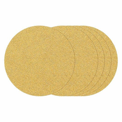 Kozelo 20 Pcs Sanding Discs 2 Inch 60 Grit Hook and Loop Random Orbital Sandpapers Suitable for Drywall Sander Wood Metal Furniture, Yellow