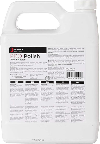 Shurhold PRO Polish Wax & Sealant - 1 Gallon