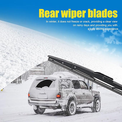 HRSNO® 24"+18" Windshield Wipers With 13" Rear Wiper Blades Automotive Replacement for 2018-2021 Chevrolet Equinox Wiper Blades For My Car (Pack of 3)