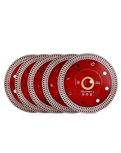 4 in Super Thin Dry Wet Diamond Porcelain Saw Blades Ceramic Cutting Disc Wheels for Cutting Tile Porcelain Granite Marbles(91-5PCS)……