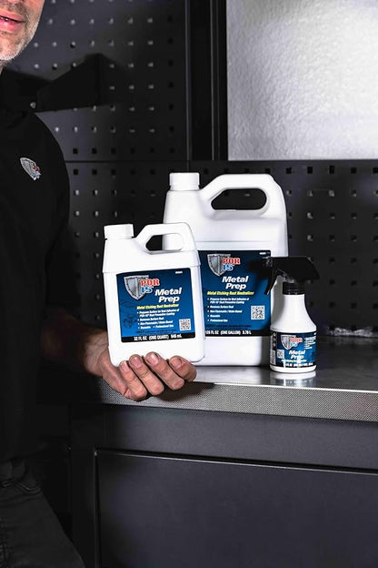 POR-15 Stop Rust Preparation System -Cleaner Degreaser and Metal Prep, Non-flammable and Water-based, 128 Fluid Ounces, 1-gallon each