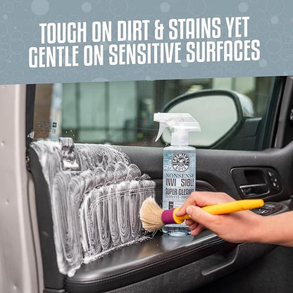 Chemical Guys Nonsense Colorless & Odorless All Surface Cleaner - Clear, Safe for Vinyl, Rubber, Plastic, Carpet, and Upholstery, pH Balanced, Residue-Free, Unscented, 32 oz Spray