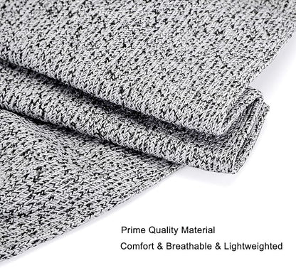 Cut Resistant Sleeves Level 5,18 inch Long Breathable Soft Cut Proof Flexible Arm Protectors for Thin Skin and Bruising,Protective Safety Arm Sleeve with Thumb Hole for Garden fixing Repair Work