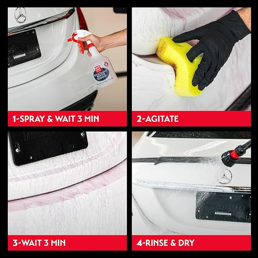 Griot's Garage Iron and Fallout Remover for Car Detailing and Cleaning, Remove Rust, Embedded Debris and Fallout from Multiple Exterior Surfaces 10847, 25oz