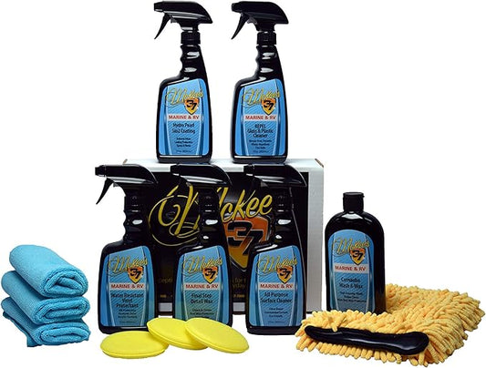 McKee’s 37 Marine & RV MKRV-10000 New Owner’s Care Kit (13-Piece)