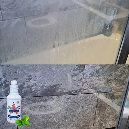 BRING IT ON! CLEANER Professional Hard Water Stain Remover & Glass Shield Sealant - Tiles, grout, Windows, Fiberglass, Chrome, Tubs, Toilets