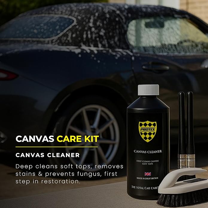PROTEX Convertible Soft Top Care Kit with Canvas Cleaner & Waterproofer