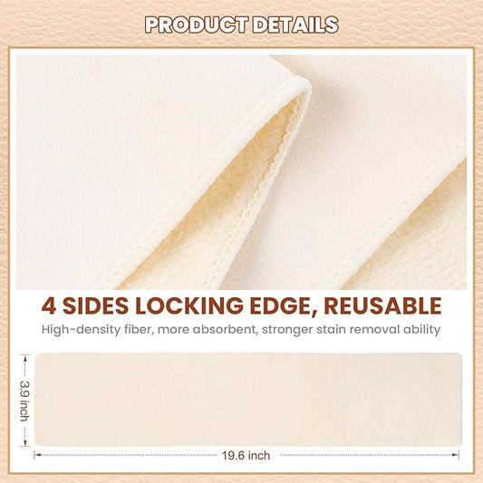 10 Pcs Shine Shoes Cloth Kit Polish Dauber Applicators Cleaning Leather Shoes Boots Microfiber Care Cloths Suede Cleaner