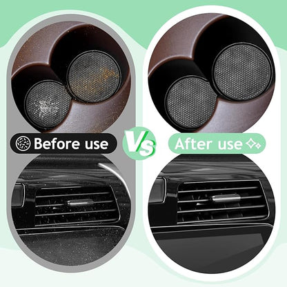 TeSabMi Car Cleaning Gel Car Cleaning Putty Car Putty Car Interior Cleaner Car Slime Car Detailing Kit Car Accessories Gifts for Men Women Stocking Stuffers Green