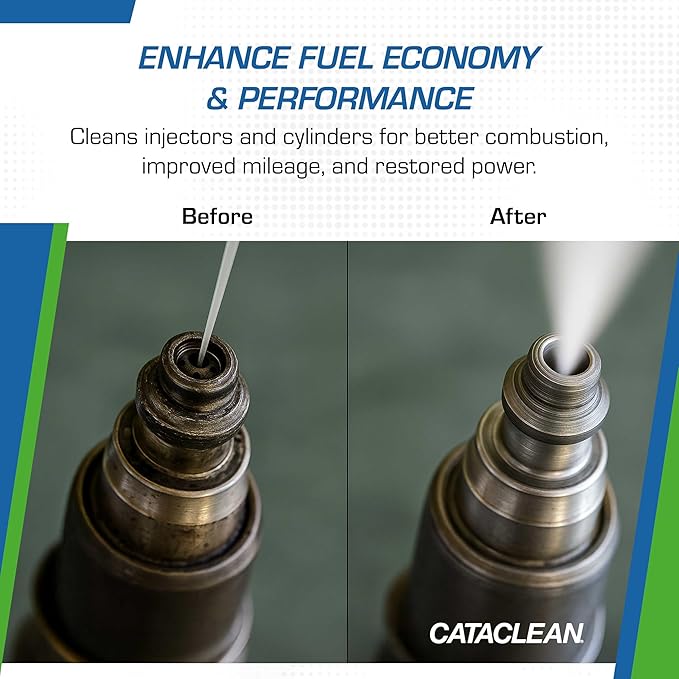 Cataclean Fuel & Exhaust System Cleaner – Pass Emissions Tests – Clear Check Engine Lights – Restores Catalytic Converters, DPF Filters and Cleans Fuel Systems, 16oz (120007)