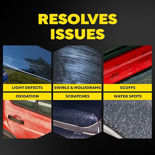 Meguiar’s Mirror Glaze M105 Ultra-Cut Compound, Pro-Grade Car Compound for Removing Scratches and Heavy Swirls, Restores Gloss and Clarity, Car Guy Gifts for Men and Women Who Love to Detail, 8 Oz